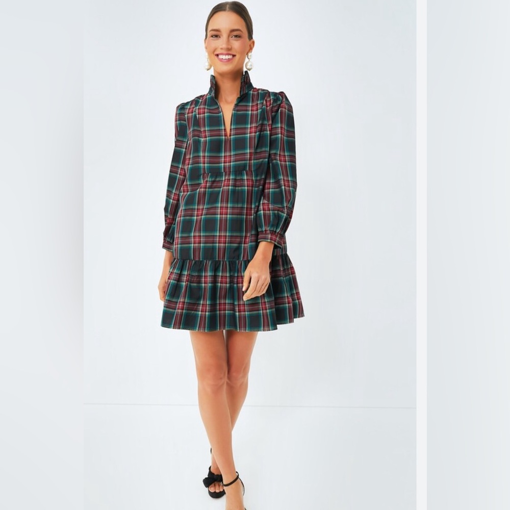 Tuckernuck Highland tartan festive plaid dress